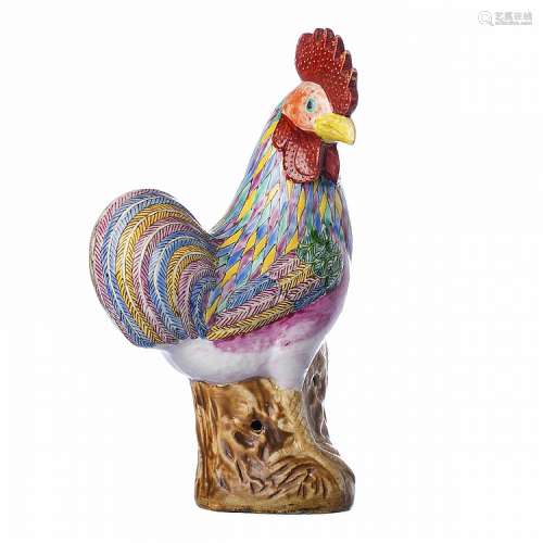 Chinese porcelain Rooster, Guangxu