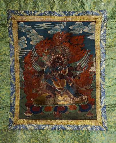 Tibetan Buddhist Tangka