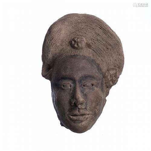 MAJAPAHIT - Male terracotta head