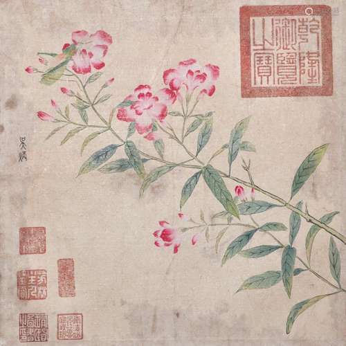 Wu Bing Song Dynasty Flowers 宋 吴炳(生卒不祥) 花卉图