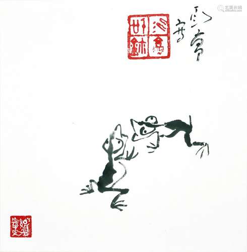 Ding Yanyong Frog 丁衍庸(1902 - 1978) 蛙