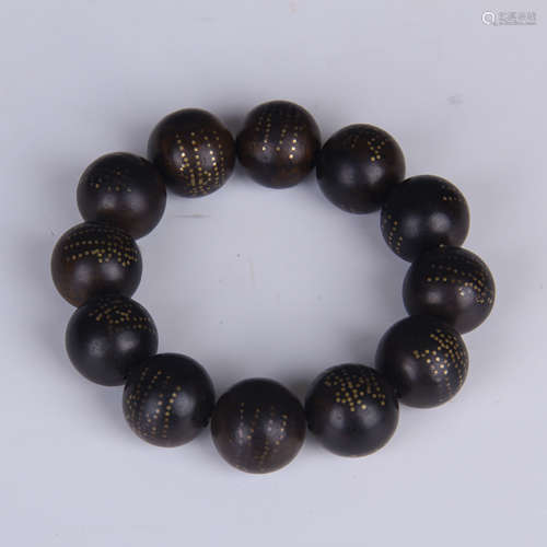 AN CHENGXIANG WOOD BEADS BRACELET