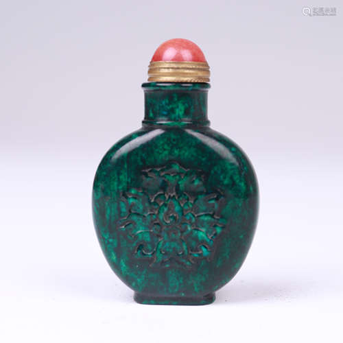 TURTLE JUE LIDDED SNUFF BOTTLES