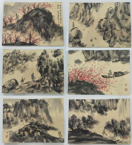 CHINESE INK AND COLOR PAINTING