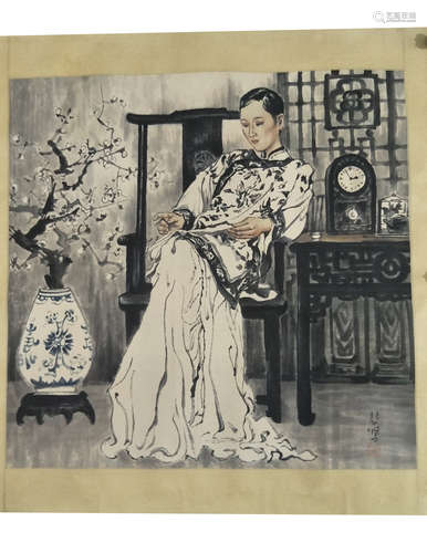 CHINESE INK AND COLOR PAINTING