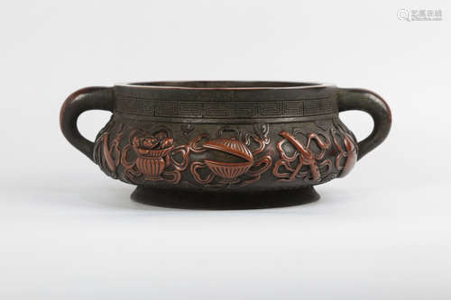 CHINESE BRONZE CENSER