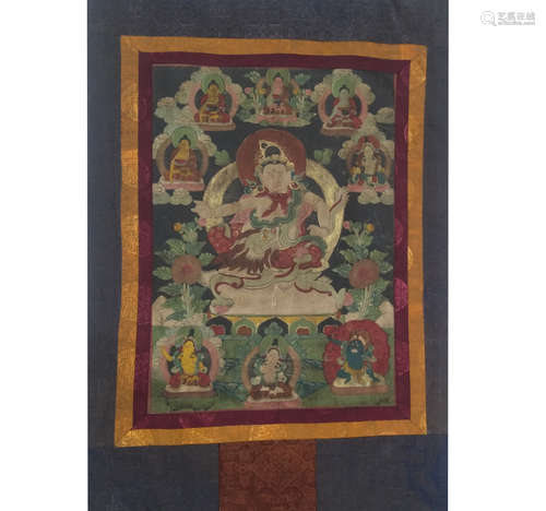 CHINESE TIBETAN THANGKA