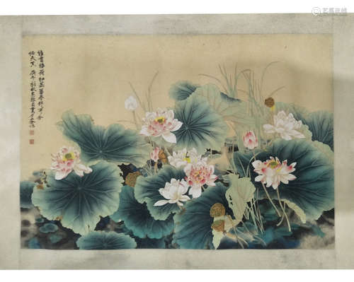 CHINESE INK AND COLOR PAINTING