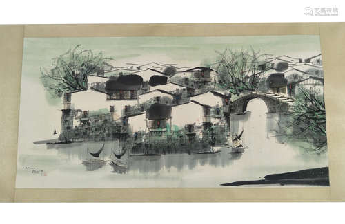 CHINESE INK AND COLOR PAINTING