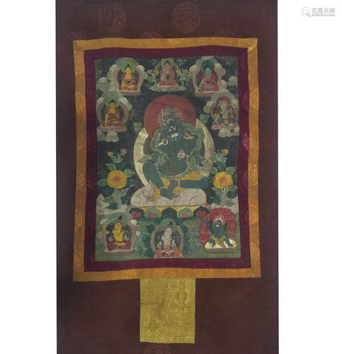 CHINESE TIBETAN THANGKA