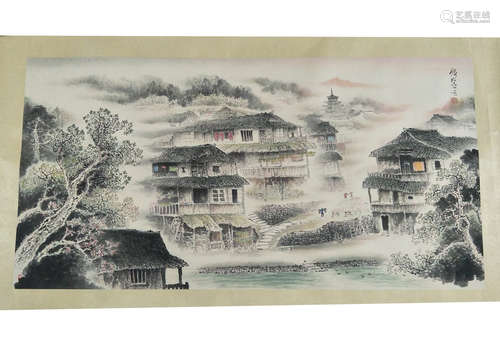 CHINESE INK AND COLOR PAINTING