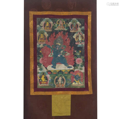 CHINESE TIBETAN THANGKA