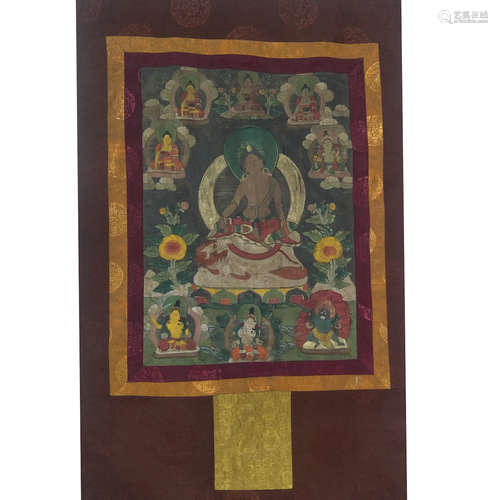 CHINESE TIBETAN THANGKA