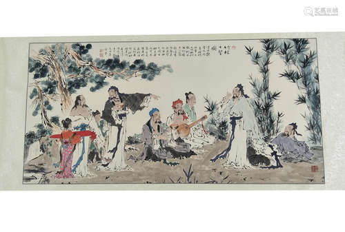 CHINESE INK AND COLOR PAINTING