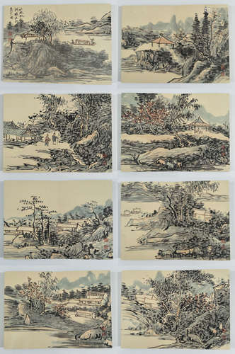 CHINESE INK AND COLOR PAINTING