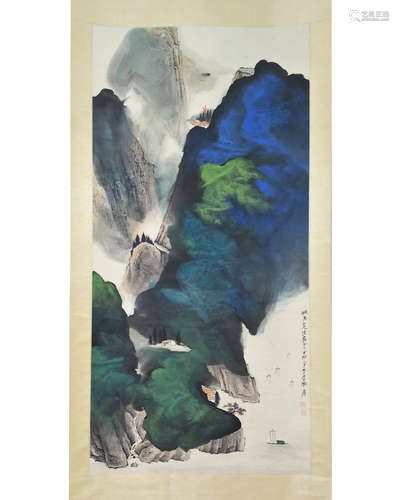 CHINESE INK AND COLOR PAINTING