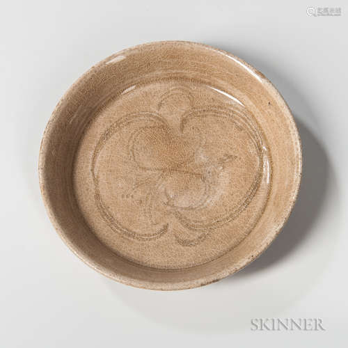 Small Celadon Stoneware Dish