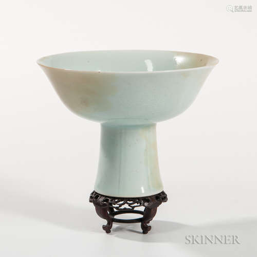 Qingbai-style White Stem Cup