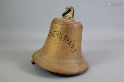 M.V Severn Trader Brass Ship's Bell