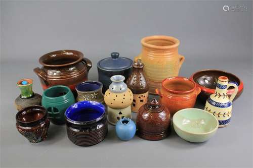 A Collection of Swedish and Norwegian Pottery.