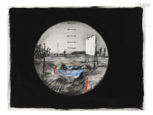 Drive-in (drawing for 'Felix in Exile') William Kentridge(South African, born 1955)