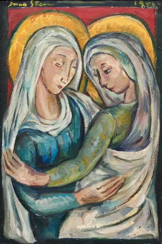 The Visitation Irma Stern(South African, 1894-1966)
