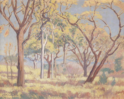 Bushveld  Jacob Hendrik Pierneef(South African, 1886-1957)