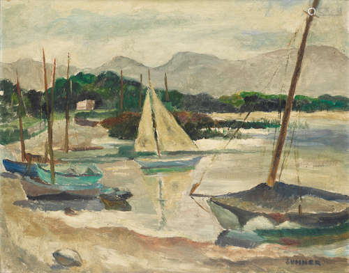 Sailing boats Maud Frances Eyston Sumner(South African, 1902-1985)