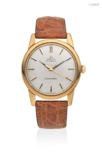 Seamaster, Ref: 165009 SC-62, Circa 1963  Omega. An 18K gold automatic wristwatch