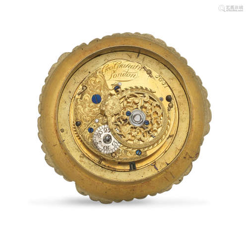 Circa 1720  A watch movement signed George Graham, London