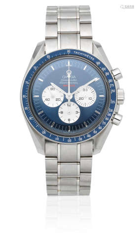 Speedmaster Professional 1965-2005 First Space Walk 40th anniversary, Ref: 35658000, No.1578/2005, Circa 2005  Omega. A Limited Edition stainless steel manual wind chronograph bracelet watch