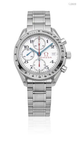 Omega Olympic Collection, Ref: 3516.20.00, Circa 2012  Omega. A stainless steel automatic calendar chronograph bracelet watch