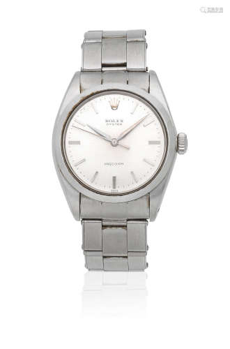 Oyster Precision, Ref: 6426, Circa 1962  Rolex. A stainless steel manual wind bracelet watch