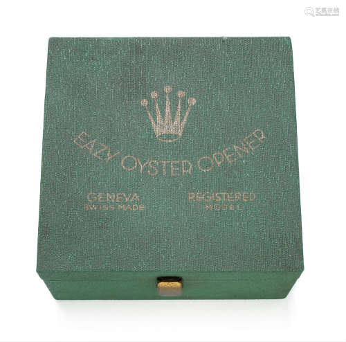 Ref: No.1001, Circa 1950  Rolex. A boxed Oyster watch case opening tool 'Eazy Oyster Opener'