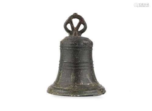 A late 15th/early 16th century leaded bronze bell, Italian