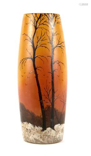 LEGRAS, NANCY Grand vase