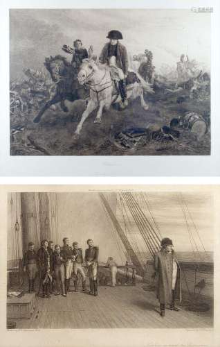 PAIRE D’ESTAMPES, 19ème SIECLE Napoléon