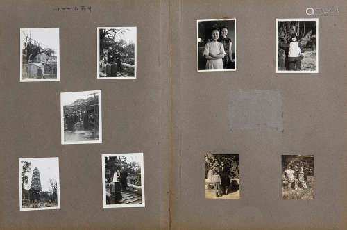 民国及早期苏州、无锡、上海老照片一册110余张