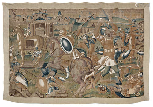 380cm x 230cm A 16th Century Flemish Tapestry