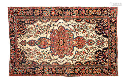 North West Persia, 202cm x 128cm A Sarouk carpet