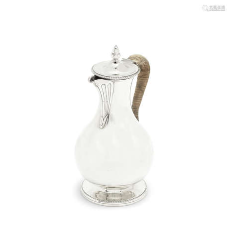 by Wakelin & Taylor, London 1785  A small George III silver jug