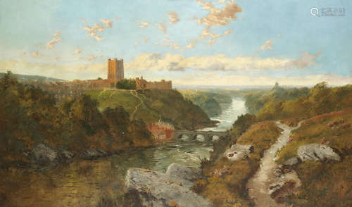 A view of Richmond, Yorkshire Edmund John Niemann(British, 1813-1876)