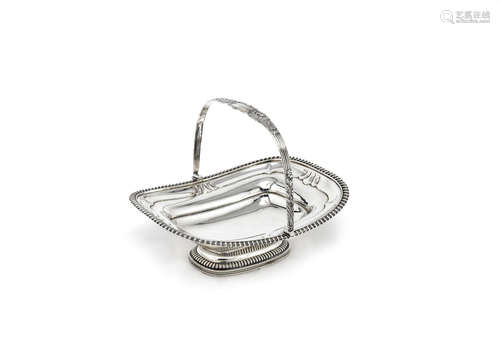 by Craddock & Reid, London 1823  A George IV silver bread basket