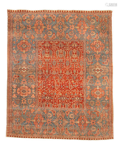 West Anatolia, 360cm x 302cm  A Turkish carpet