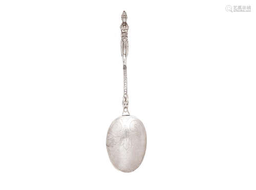 Venice hallmark  A late 17th century Italian silver spoon