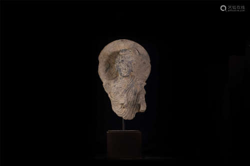 3世纪健陀罗石雕佛立像