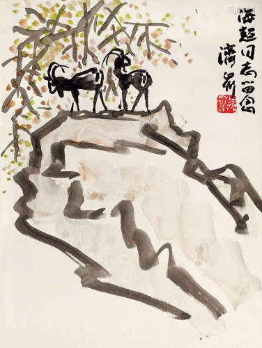 方济众（1923～1987） 养鹿