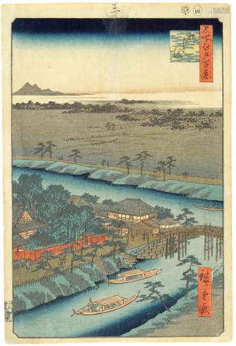 Edo period (1615-1868), circa 1847-1857 Utagawa Hiroshige I (1797-1858)