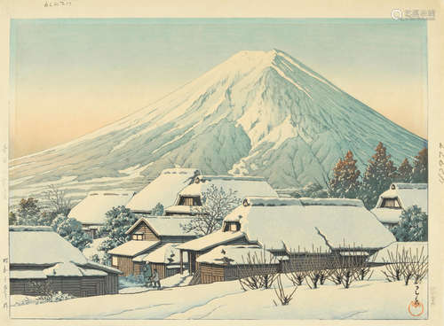 Showa era (1926-1989), circa 1932-1944 Kawase Hasui (1883-1957)