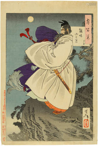 Meiji era (1868-1912), circa 1886-1888 Tsukioka Yoshitoshi (1839-1892)